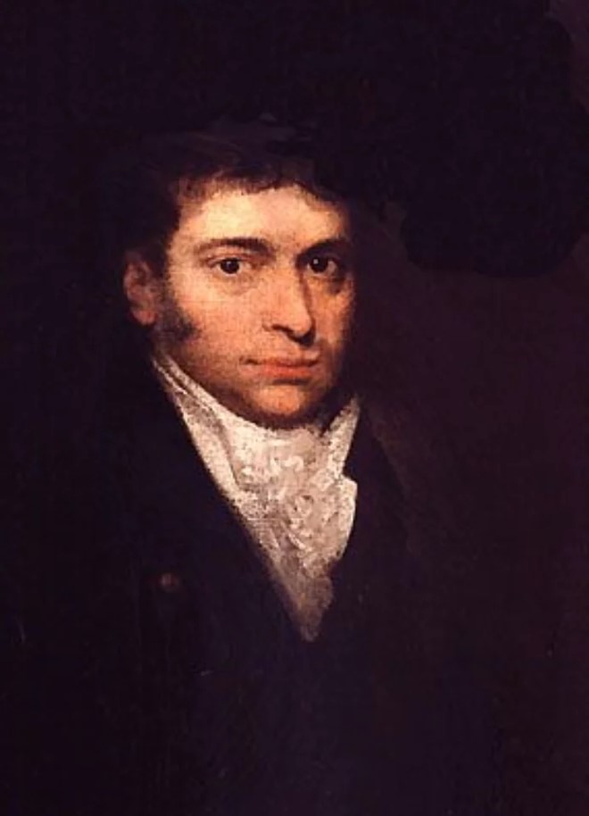 a portrait of Józef Elsner